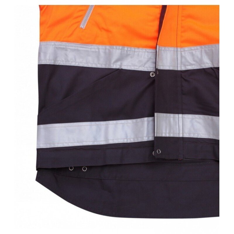 Švarkas DHV oranžinė/mėlyna 4 Švarkas DHV oranžinė/mėlyna 4