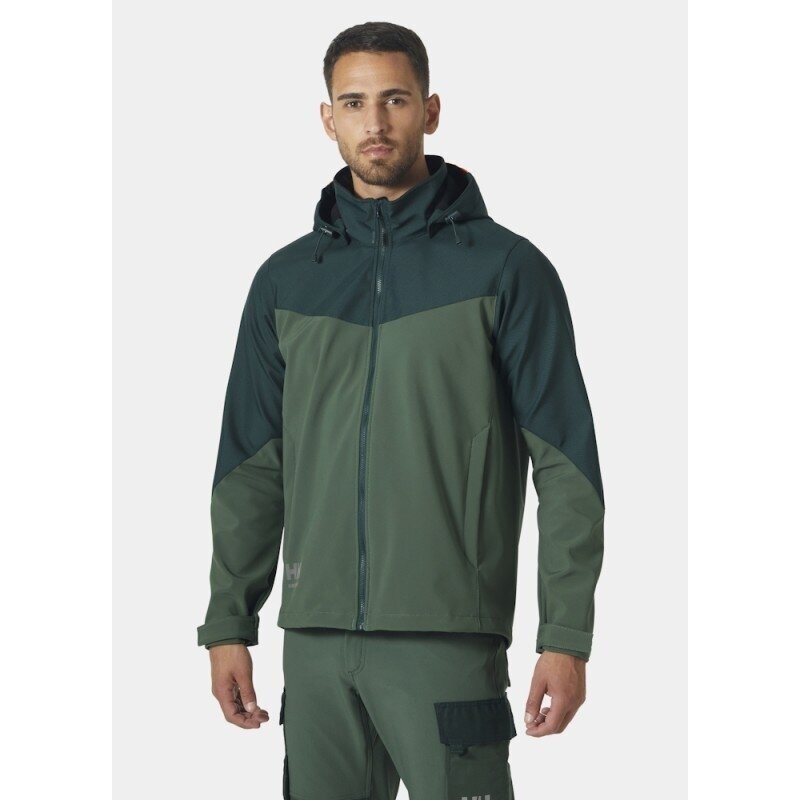 Striukė HELLY HANSEN Oxford Softshell, žalia 2