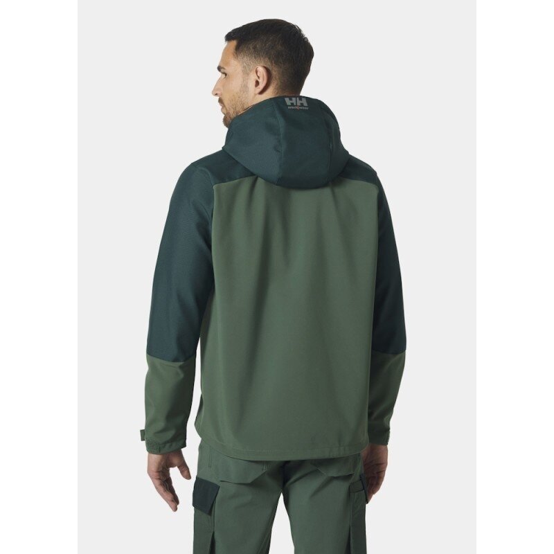 Striukė HELLY HANSEN Oxford Softshell, žalia 3