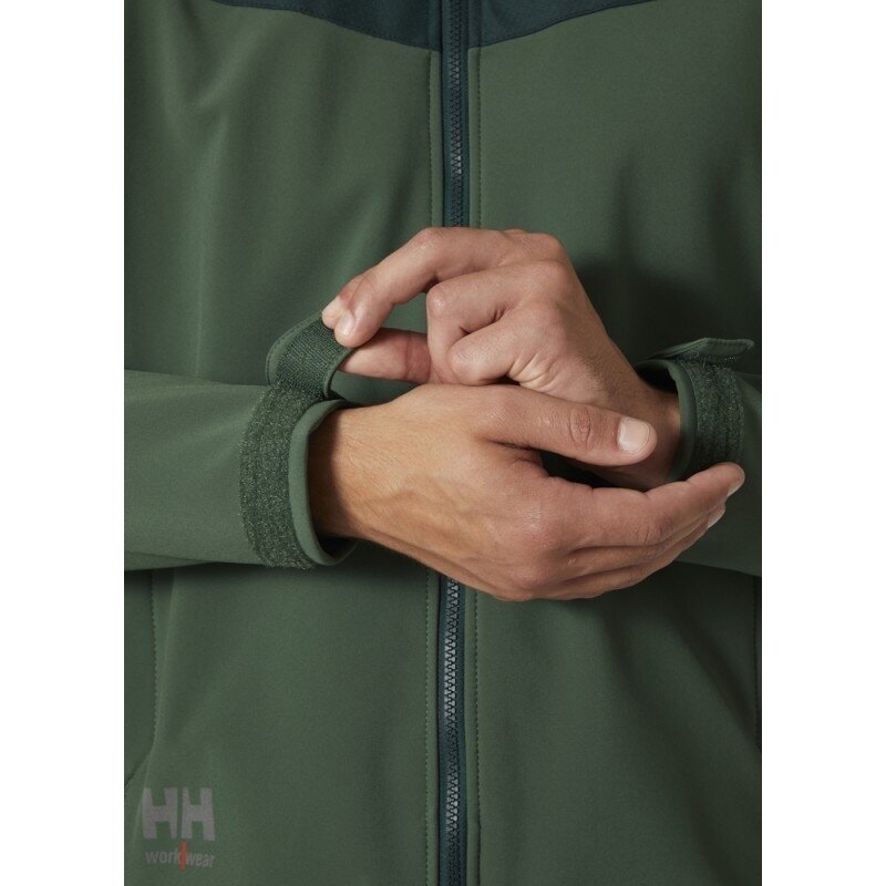 Striukė HELLY HANSEN Oxford Softshell, žalia 4