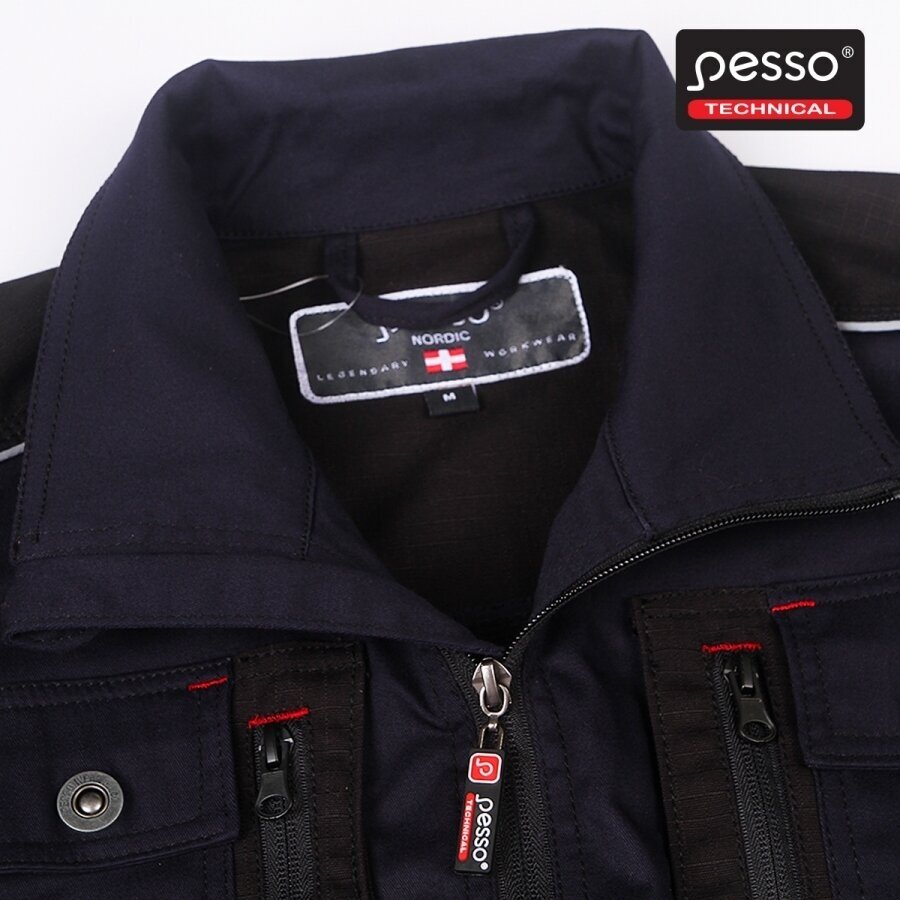 Švarkas PESSO DS215M stretch, mėlynas 8