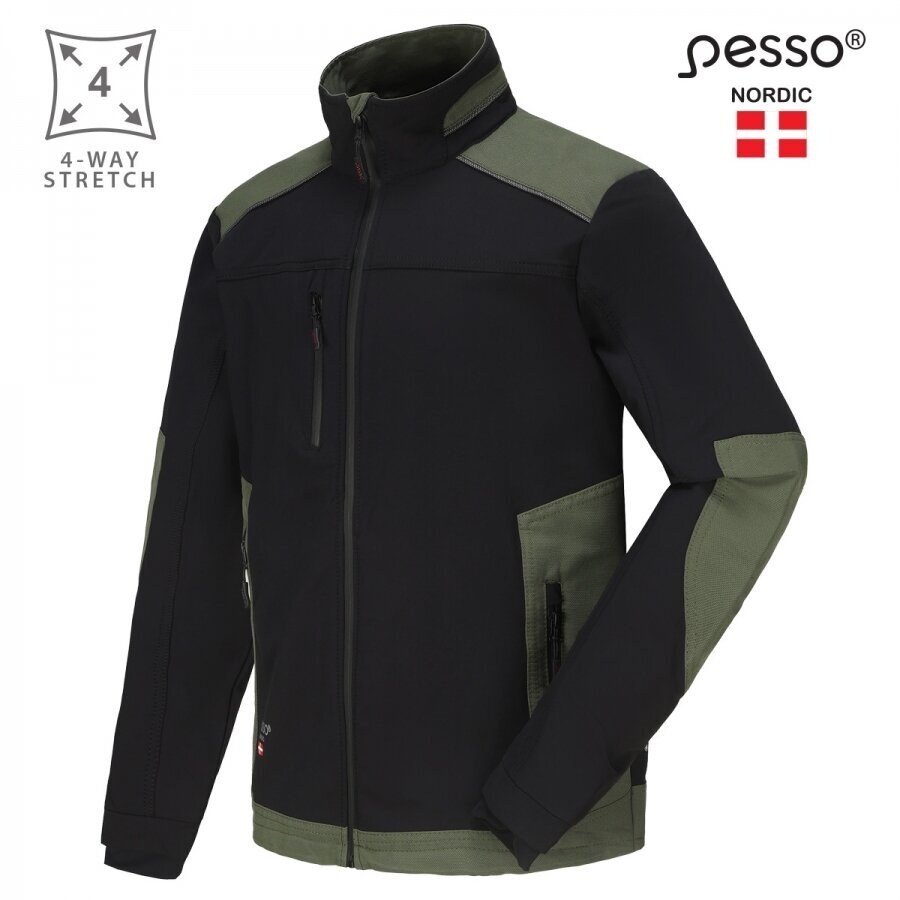 Jaka Pesso Titan 125 Spandex/Cordura, zaļa 3