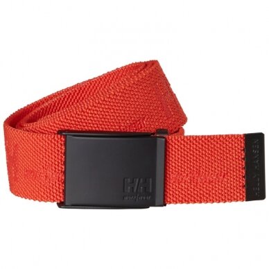 Diržas HELLY HANSEN Logo Webbing, oranžinis Diržas HELLY HANSEN Logo Webbing, oranžinis