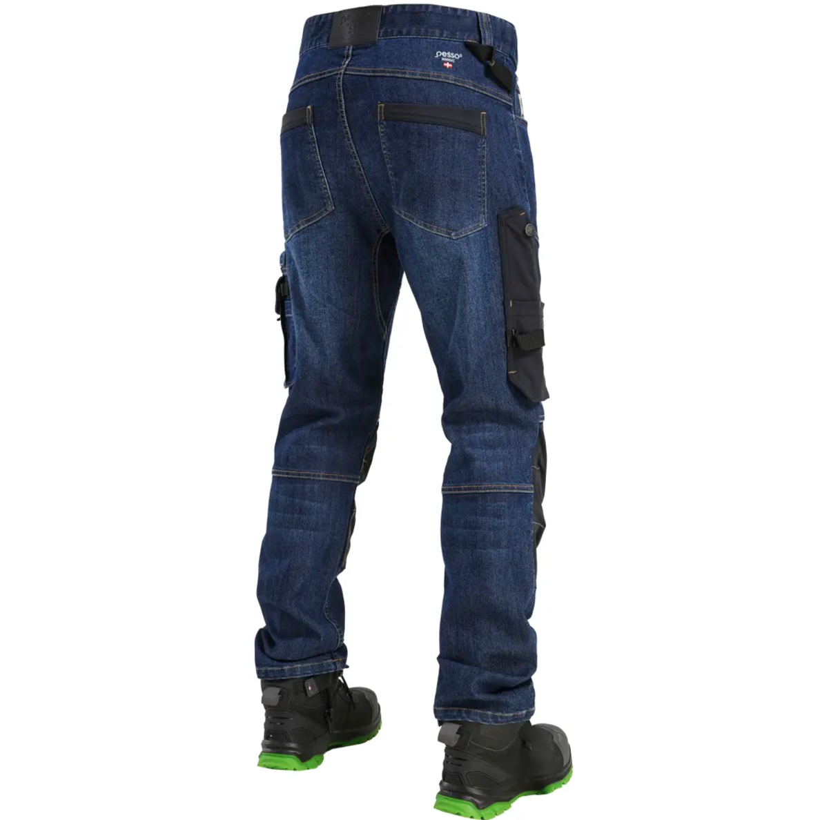 Darba bikses Pesso KD155 Denim Flex Ultimate Stretch 155, zilas 1