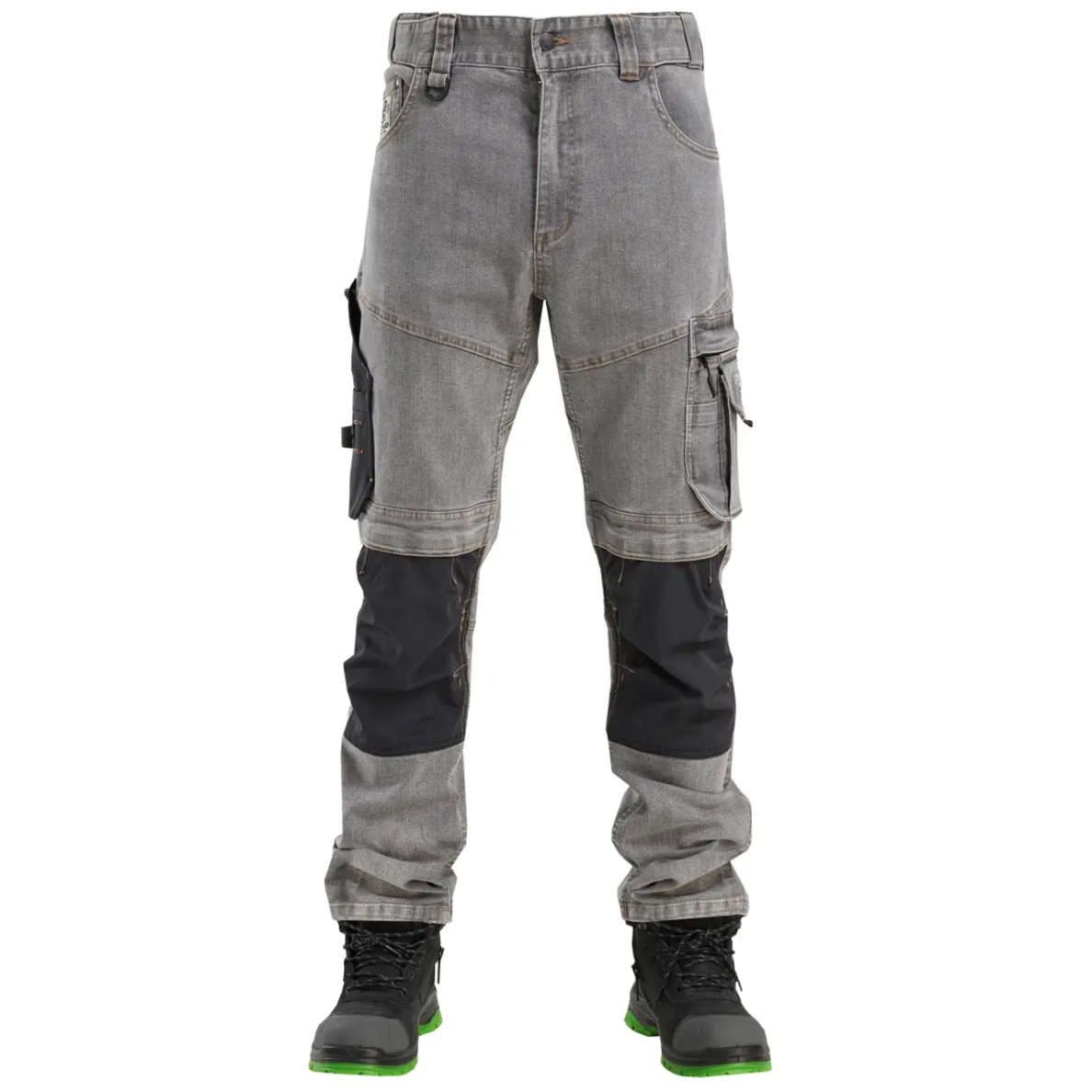 Darba bikses Pesso KD155 Denim Flex Ultimate Stretch 155, pelēkas 2 Darba bikses Pesso KD155 Denim Flex Ultimate Stretch 155, pelēkas 2