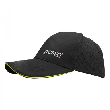 Cepure Pesso NEXUS melna/dzeltena