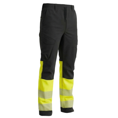 Bikses BoSafety COMFORT Augstas redzamības 1. klases 4 virzienu elastīgās 3