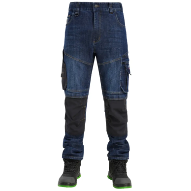 Darba bikses Pesso KD155 Denim Flex Ultimate Stretch 155, zilas 2