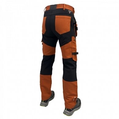 Bikses Pesso Titan 125 (Spandex/Cordura), brūnas 1
