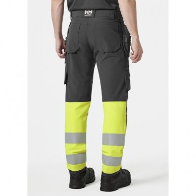 Kelnės su šviesą atspindinčiais elementais HELLY HANSEN Alna 4X CL 1, geltonos 7 Kelnės su šviesą atspindinčiais elementais HELLY HANSEN Alna 4X CL 1, geltonos 7