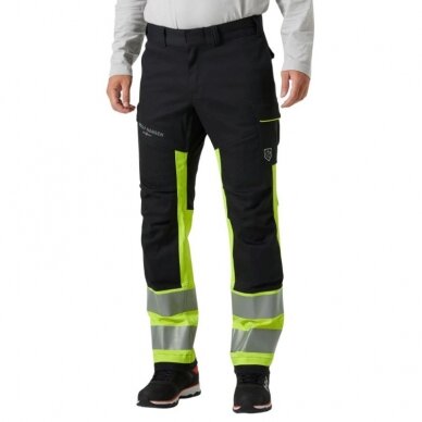 Atstarojošas bikses HELLY HANSEN Fyre CL 1, dzeltenas 2 Atstarojošas bikses HELLY HANSEN Fyre CL 1, dzeltenas 2