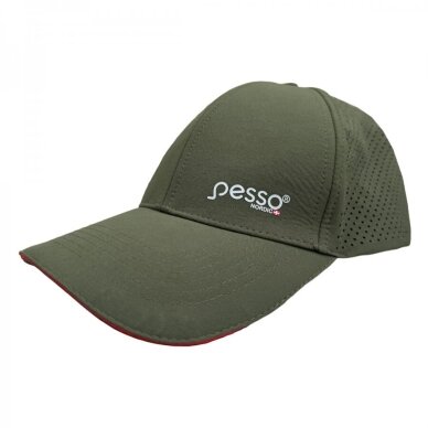 Pesso NEXUS cepure haki/sarkanā krāsā 1