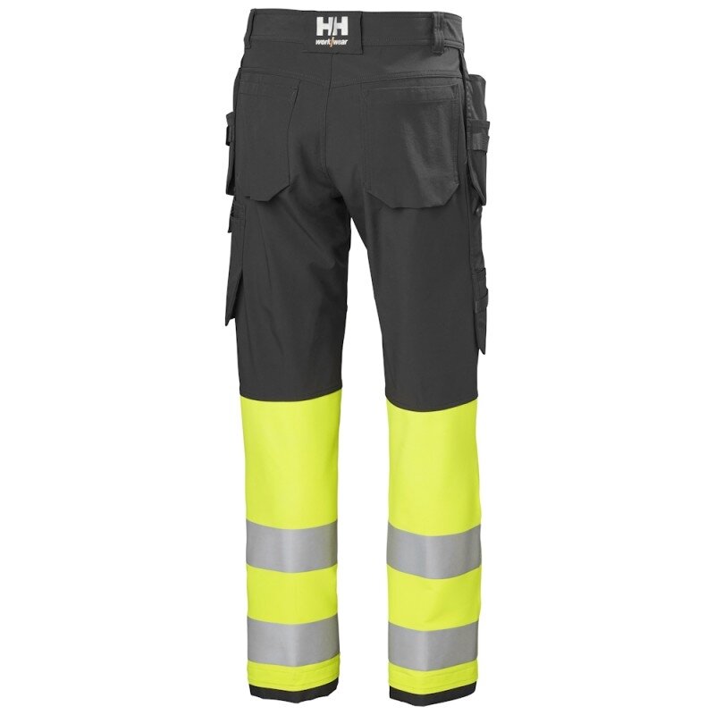 Kelnės su šviesą atspindinčiais elementais HELLY HANSEN Alna 4X CL 1, geltonos 1