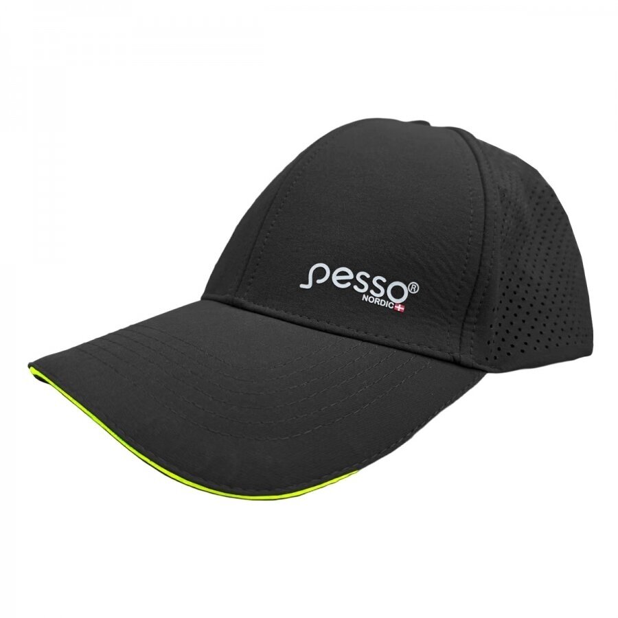 Cepure Pesso NEXUS melna/dzeltena 1