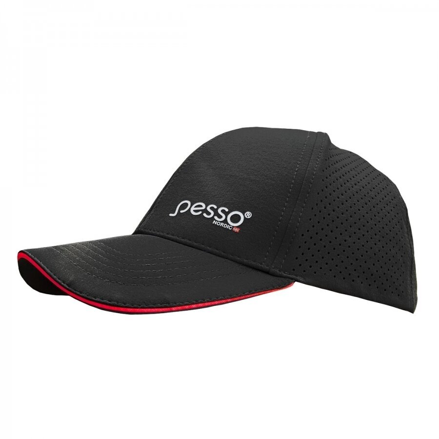 Cepure Pesso NEXUS melna/sarkana Cepure Pesso NEXUS melna/sarkana