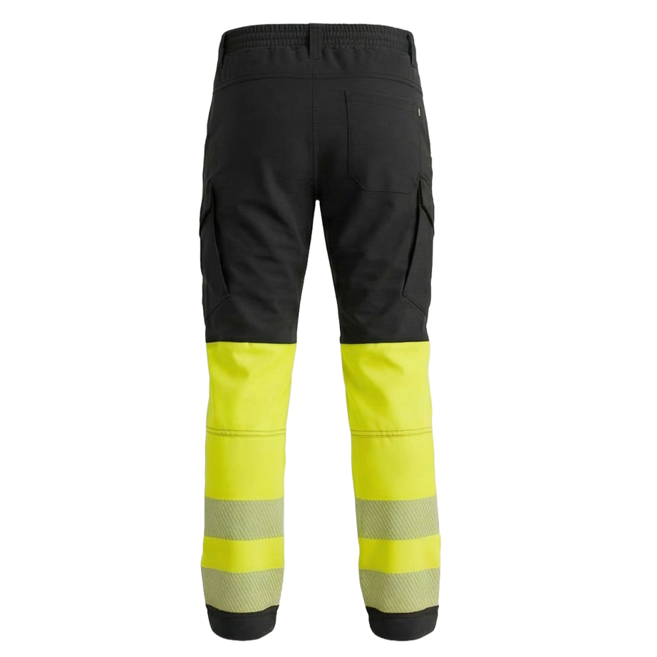 Bikses BoSafety COMFORT Augstas redzamības 1. klases 4 virzienu elastīgās 5