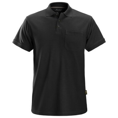 Klasiskais SNICKERS WORKWEAR 2708 polo krekls, melns