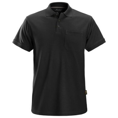 Klasiskais SNICKERS WORKWEAR 2708 polo krekls, melns Klasiskais SNICKERS WORKWEAR 2708 polo krekls, melns