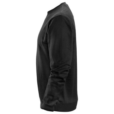 Klasisks kokvilnas džemperis SNICKERS WORKWEAR 2810, melns 3