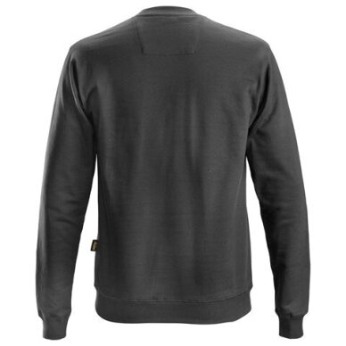 Klasisks kokvilnas džemperis SNICKERS WORKWEAR 2810, pelēks 1 Klasisks kokvilnas džemperis SNICKERS WORKWEAR 2810, pelēks 1