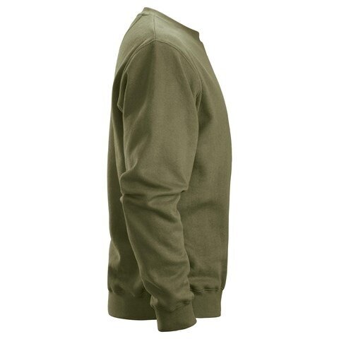 Klasisks kokvilnas džemperis SNICKERS WORKWEAR 2810, khaki 3 Klasisks kokvilnas džemperis SNICKERS WORKWEAR 2810, khaki 3