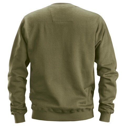 Klasisks kokvilnas džemperis SNICKERS WORKWEAR 2810, khaki 1 Klasisks kokvilnas džemperis SNICKERS WORKWEAR 2810, khaki 1