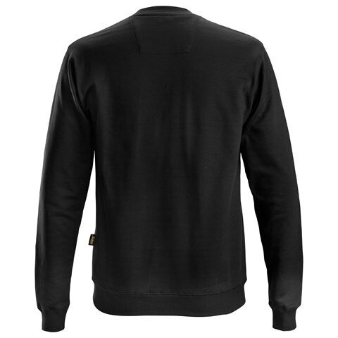 Klasisks kokvilnas džemperis SNICKERS WORKWEAR 2810, melns 1