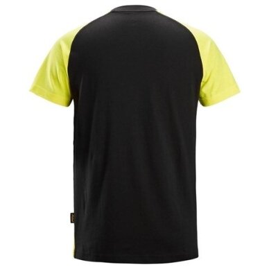 Kokvilnas SNICKERS WORKWEAR 2550 T-krekls, divkrāsu 1 Kokvilnas SNICKERS WORKWEAR 2550 T-krekls, divkrāsu 1