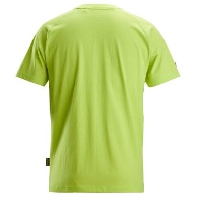 Kokvilnas SNICKERS WORKWEAR 2590 T-krekls ar logotipu, laims 1 Kokvilnas SNICKERS WORKWEAR 2590 T-krekls ar logotipu, laims 1