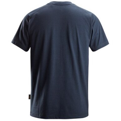 Kokvilnas SNICKERS WORKWEAR 2590 T-krekls ar logotipu, zils 1