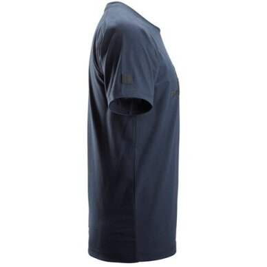 Kokvilnas SNICKERS WORKWEAR 2590 T-krekls ar logotipu, zils 2
