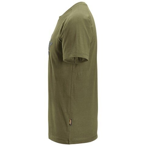Kokvilnas SNICKERS WORKWEAR 2590 T-krekls ar logotipu, khaki 3 Kokvilnas SNICKERS WORKWEAR 2590 T-krekls ar logotipu, khaki 3