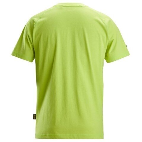 Kokvilnas SNICKERS WORKWEAR 2590 T-krekls ar logotipu, laims 1 Kokvilnas SNICKERS WORKWEAR 2590 T-krekls ar logotipu, laims 1