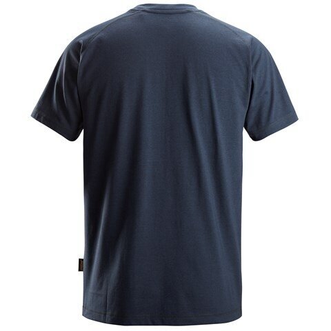 Kokvilnas SNICKERS WORKWEAR 2590 T-krekls ar logotipu, zils 1