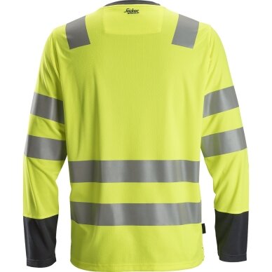 Krekls ar garām piedurknēm AllroundWork Hi-Vis SNICKERS WORKWEAR, 2. klase 1 Krekls ar garām piedurknēm AllroundWork Hi-Vis SNICKERS WORKWEAR, 2. klase 1