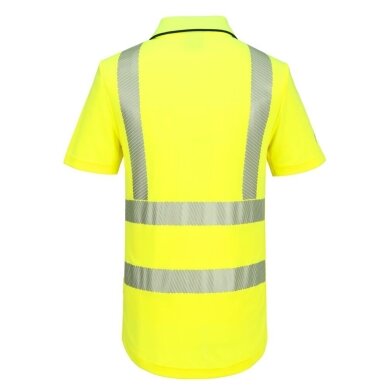PORTWEST KX302 augstas redzamības polo krekls ar rāvējslēdzēju 1