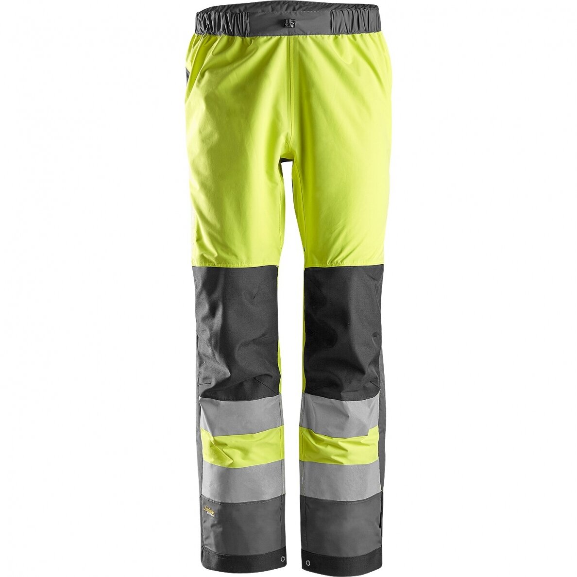Lietaus kelnės AllroundWork Hi-Vis SNICKERS WORKWEAR, klasė 2 Lietaus kelnės AllroundWork Hi-Vis SNICKERS WORKWEAR, klasė 2