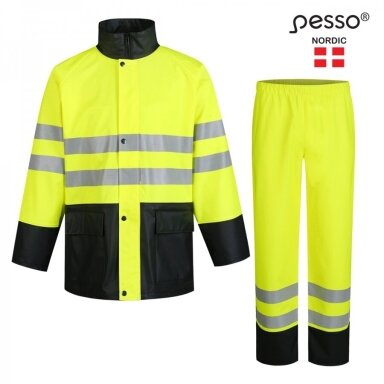 Lietus uzvalks PESSO 3205_G Hi-vis, dzeltens