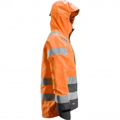 Lietusmētelis AllroundWork Hi-Vis SNICKERS WORKWEAR, 3. klase, 1 Lietusmētelis AllroundWork Hi-Vis SNICKERS WORKWEAR, 3. klase, 1