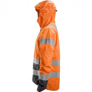 Lietusmētelis AllroundWork Hi-Vis SNICKERS WORKWEAR, 3. klase, 3 Lietusmētelis AllroundWork Hi-Vis SNICKERS WORKWEAR, 3. klase, 3