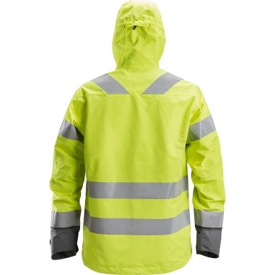 Lietusmētelis AllroundWork Hi-Vis SNICKERS WORKWEAR, 3. klase, dzeltens 1