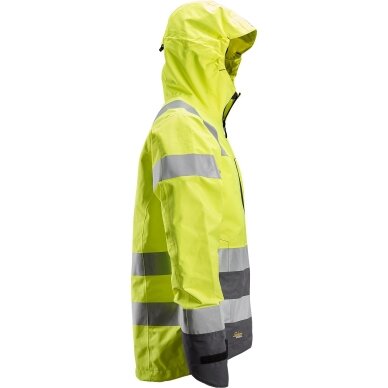 Lietusmētelis AllroundWork Hi-Vis SNICKERS WORKWEAR, 3. klase, dzeltens 2 Lietusmētelis AllroundWork Hi-Vis SNICKERS WORKWEAR, 3. klase, dzeltens 2