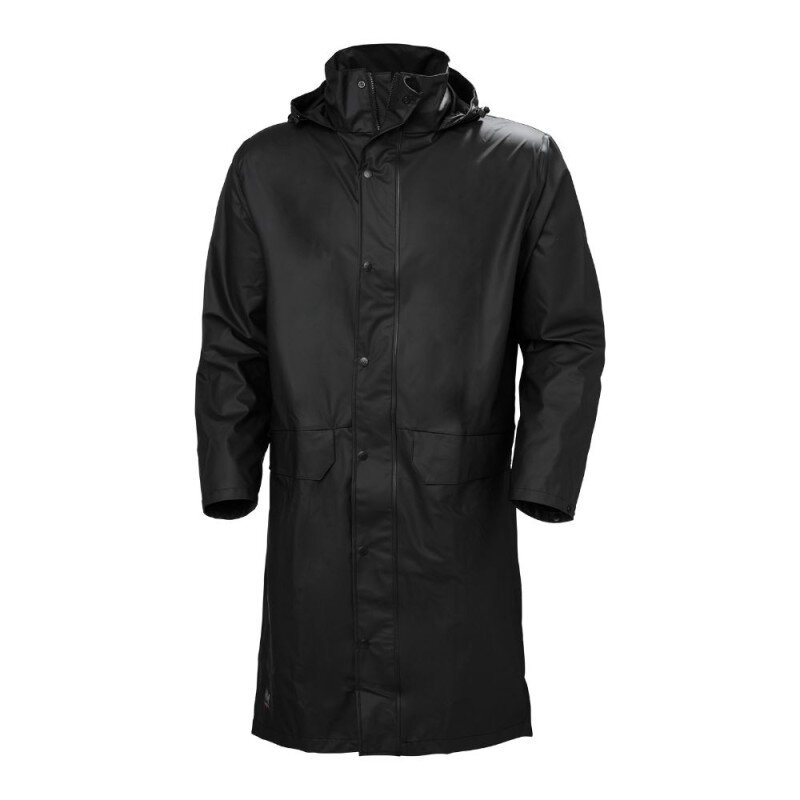 Lietusmētelis HELLY HANSEN Voss, melns Lietusmētelis HELLY HANSEN Voss, melns