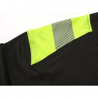 Krekls ar garām piedurknēm PESSO Hi-vis, melns 6 Krekls ar garām piedurknēm PESSO Hi-vis, melns 6