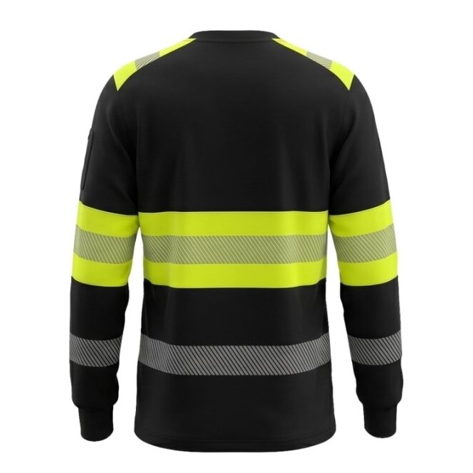 Krekls ar garām piedurknēm BoSafety RICO LONG Hi vis, C1 klase 2 Krekls ar garām piedurknēm BoSafety RICO LONG Hi vis, C1 klase 2