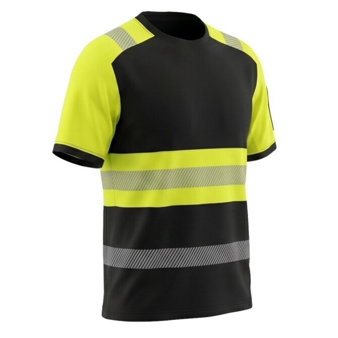 Īsroku krekls RICO BoSafety Hi-vis, C1 klase 3