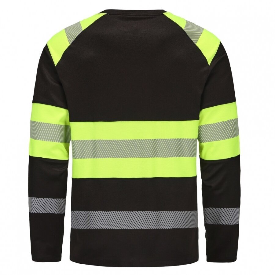 Krekls ar garām piedurknēm PESSO Hi-vis, melns 1 Krekls ar garām piedurknēm PESSO Hi-vis, melns 1