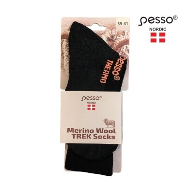 Merino vilnas zeķes Pesso KOMER, 1 pāris
