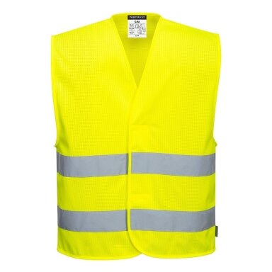 PORTWEST C374 augstas redzamības divsvītru veste