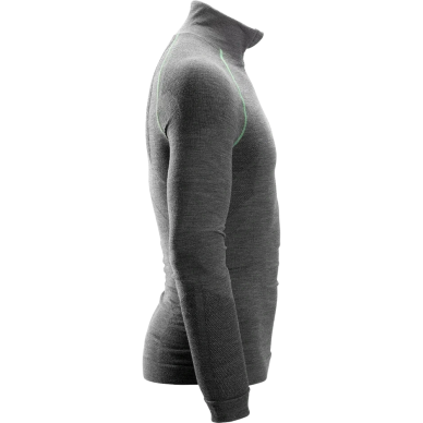 Merino vilnas SNICKERS WORKWEAR FlexiWork 9441 apakškrekls ar augstu apkakli 3